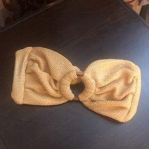 *PRICE IS FIRM* NWOT Goldie Tori Bikini Top